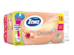 Zewa Deluxe Cashmere Peach Hartie igienica 3 straturi 16 role