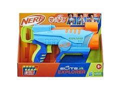 Blaster Nerf Elite Junior Explorer cu 8 proiectile