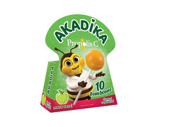 Akadika Propolis C cu mere verzi, Fiterman Pharma, 10 acadele