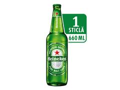 Bere lager blonda Heineken sticla 660ML