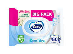 Hartie igienica umeda Zewa Sensitive 80 bucati