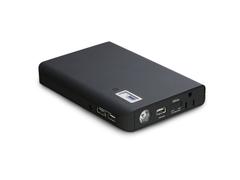 Generator portabil laptop cu priza 230V,  power bank portabil de 24000 mAh,  3 usb, - Negru