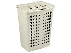 Cos de rufe Curver Victor, plastic, 40 L, 50 x 39.7 x 29.9 cm, Alb