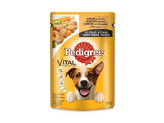 HRANA UMEDA CU PUI CAINI ADULTI PEDIGREE 100G