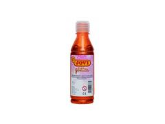 Tempera lichida cu sclipici portocalie, 250 ml