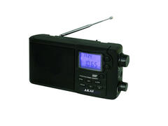 Radio portabil cu ceas Akai APR-2418