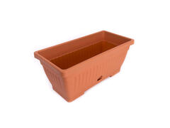 Jardiniera Harplast Verbena 500 cu suport teracota