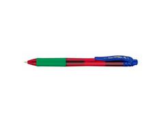 Roller Pentel Energel Crazy-Mix, 0.7mm, albastru, negru