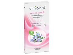 Benzi depilatoare corp Elmiplant velvet touch 12 buc