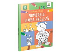 Colorez si invat. Numerele si limba engleza