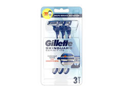 Aparat de ras de unica folosinta Skinguard Sensitive Gillette, 3 buc