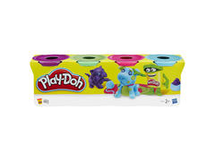 Joc constructii pachet 4 cutii (diverse culori) Play Doh