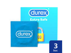 Prezervative Durex Extra Safe 3 Bucati