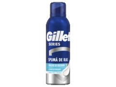 Spuma de ras Gillette Series racoritoare cu Eucalipt, 200 ML