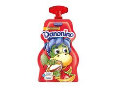 Iaurt de baut capsuni banane 70g Danonino