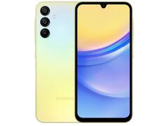 Smartphone Samsung Galaxy A15, 128 GB, 4 GB, Dual SIM, 5G, Lime Yellow