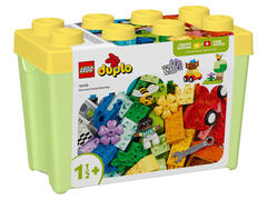 LEGO DUPLO Classic Cutie-caramida cu masinute si camioane 10439