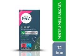 Veet Expert benzi de ceara rece pentru toate tipurile piele (aloe) 12 benzi