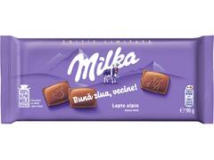 Ciocolata Milka Cu Lapte Alpin 90G