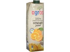 Agros Suc Natural De Portocale 100% 1L