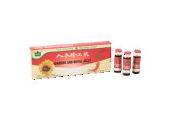 Fiole Yong Kang Ginseng si Royal Jelly, 10 fiole buvabile x 10 ml