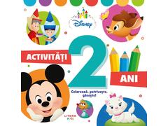Disney bebe. Activitati 2 ani. Coloreaza, potriveste, gaseste!