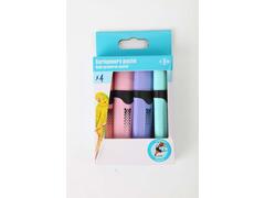 # Set Textmarkere Pastel Carrefour, 4 Buc, Multicolor