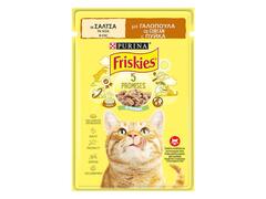 Friskies Hrana umeda pentru pisici adulte cu curcan in sos 85 g