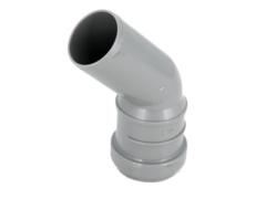 Cot PP pentru canalizare interioara Valrom, gri, 32 mm, 45 grade