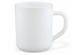 Cana din opal, 320 ml, Alb