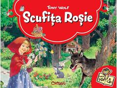 Carte Pop-Up. Scufita Rosie