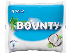 Bounty baton cu cocos invelit in ciocolata cu lapte 4 x 57g (228g)