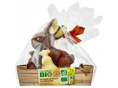 Cos Iepure Ciocolata Cu Lapte 140G Carrefour Bio