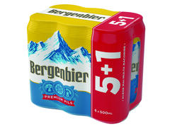 SGR*Bergenbier Bere blonda 5%alc 6 x 500 ml 5+1