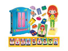 Joc magnetic, Lisciani Montessori, Papusa fashion