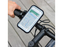 Suport telefon pentru ghidonul bicicletei (Telefon XL)