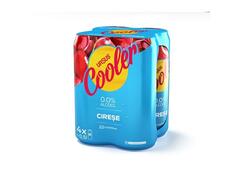 SGR*Ursus cooler bere 0.0%alc cu gust de cirese 4x500 ml
