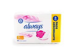Absorbante Always Platinum Normal, 40 buc