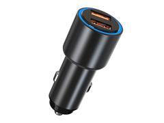 INCARCATOR AUTO CELLARA 36W DUAL USB A QC 3A + USB A QC 3A - NEGRU