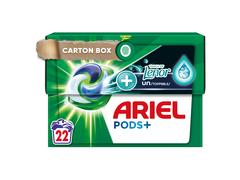 Detergent de rufe capsule Ariel All-in-One PODS +Touch of Lenor Unstoppables, 22 spalari