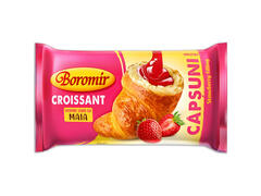 Boromir Croissant crema cu capsuni 60g     