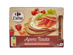 Carrefour Extra - Paine prajita, fina, dreptunghiulara, cu cereale 100g