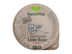 Pasta vegetala tartinabila din linte rosie Sano Vita 100g