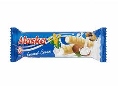 Alaska Rulouri din porumb umplute cu crema cu aroma de cocos x 18 g
