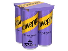 Schweppes Apa tonica Purple Tonic 4x0.33l