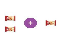 7Days Croasant Cu Umplutura Cu Cacao 60G, 3 la pret de 2