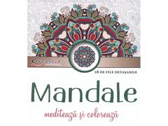 Mandale - mediteaza si coloreaza