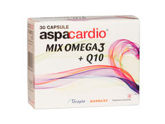 Aspacardio Mix Omega 3 + Q10, Terapia SA
