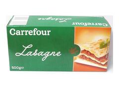 Paste fainoase fara ou Lasagne Carrefour 500g