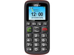 Telefon mobil Maxcom MM428, Gri/rosu, Dual Sim